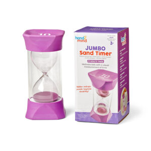 Hand2Mind - Jumbo Sand Timer (10 Minutes) - Image 2