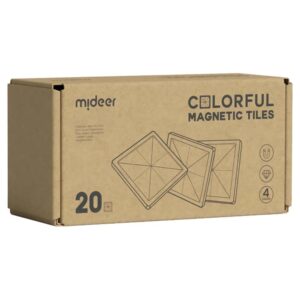 Mideer - Colourful Magnetic Tiles Cold Colour - 20pcs - Image 5