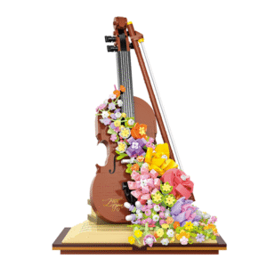 Cogo - Building Block Set - Flower Violin - 950 Pieces - Image 1