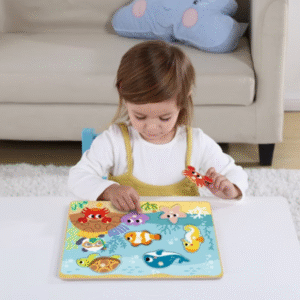hi Pando - Ocean Themed Animal Puzzle - 8pcs - Image 3