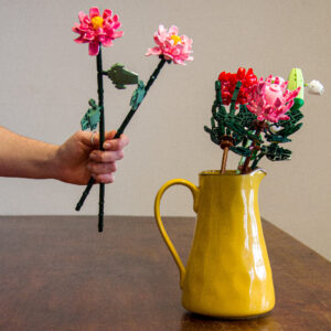 Sluban - Pleyerid - Flowers - Peonies - 224pcs - Image 5