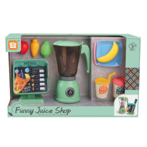 Pretend & Play Blender Set with Sound, Spinning Action & Ordering Station - Green - Image 5