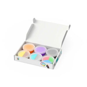 Hey Clay - Modelling Air-Dry Clay with Fun Interactive App - Ankylosaurus, Parasaurolophus, Therizinosaurus, Series Mega Dinos, 6 cans - Image 4