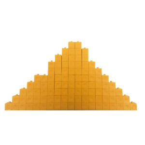 Gigo - Base Ten Linking Set - Yellow - 121pcs Polybag - Image 7