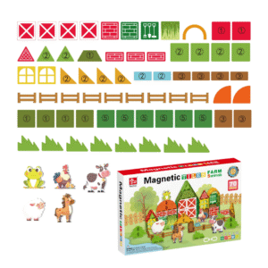 Magnetic Tiles - Farm Animals Set - 70 Pieces - Image 5