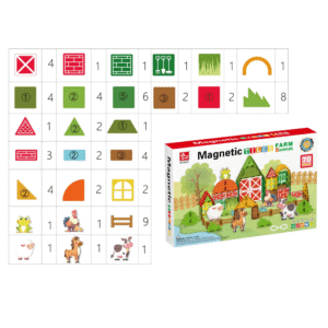 Magnetic Tiles - Farm Animals Set - 70 Pieces - Image 2