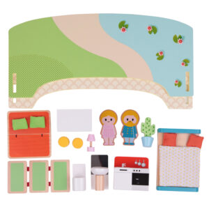 Classic World - Pretend & Play - Modern Dream Doll House - Image 8