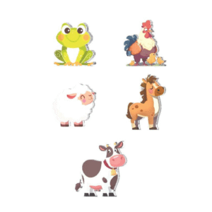 Magnetic Tiles - Farm Animals Set - 70 Pieces - Image 3