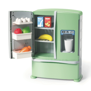 Pretend & Play Refrigerator with Sound Effects & Ice Dispenser - Green - Image 3