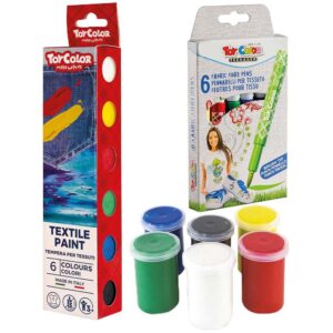 Toy Color - Toy Color Textile Paint and Fabric Pens Bundle - Image 1
