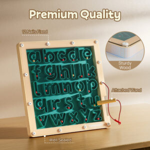 TopBright - Magnetic Maze - Alphabet Tracing Board - Image 4