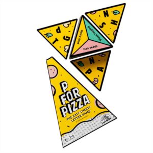 Big Potato Games - P For Pizza Travel Size - Family Card Game - 2-4 Players - Image 3