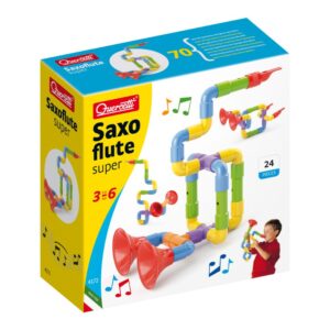 Quercetti - Saxoflute Super Musical Construction Activity Set - Image 1