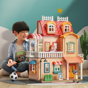 Feelo - Genius Architect Villa - Building Block Set - 246 Pieces - Image 3