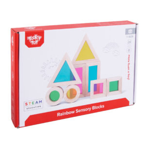 TookyToy - Rainbow Sensory Blocks - Image 3