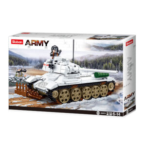 Sluban - WWII - T-34/85 Medium Tank - 518pcs - Image 3