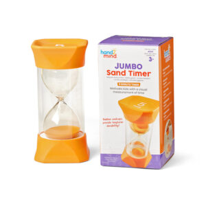 Hand2Mind - Jumbo Sand Timer (5 Minutes) - Image 5