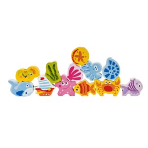 Classic World - Lacing Beads - Under-the-Sea - 13pcs - Image 3