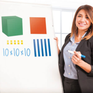 Hand2Mind - Base Ten Blocks Demonstration Clings: 112 Pieces - Image 2