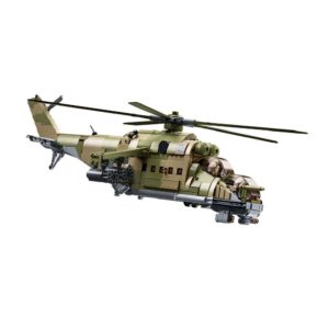 Sluban - Model Bricks - MI-24S Gunship 3-in-1 - 893pcs - Image 4