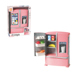 Pretend & Play Refrigerator with Sound Effects & Ice Dispenser - Pink - Image 5