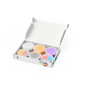 Hey Clay - Modelling Air-Dry Clay with Fun Interactive App - Cow, Doggie, Sheep, Series Animals, 6 cans - Image 4