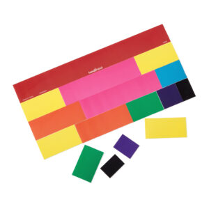 Hand2Mind - Rainbow Fraction® Tiles Demonstration Clings: 51 Pieces - Image 3