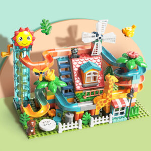 Feelo - Animal Theme Park - Large Building Block Set - 255 Pieces - Image 1