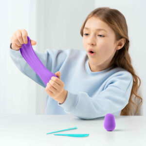 Hey Clay - Modelling Air-Dry Clay with Fun Interactive App - Persian cat, Mouse, Chihuahua, Series Fluffy Pets, 6 cans - Image 3