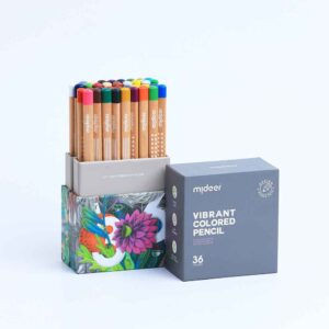 Mideer - Vibrant Coloured Pencil - 36 Colours - Image 3