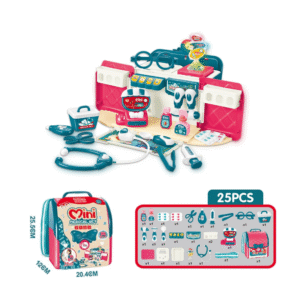 Cogo - Pretend & Play 2-in-1 Doctor Set - Convertable Backpack with 24 Tools - Image 4