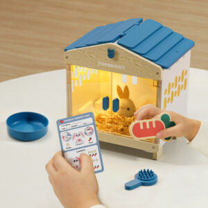 TopBright - Pretend & Play - Interactive Care Bunny Kit with Lights and Sounds - 9pcs - Image 4