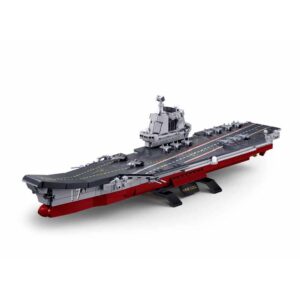 Sluban - Model Bricks - Aircraft Carrier Shandong 1/700 Scale - 584 Pieces - Image 3