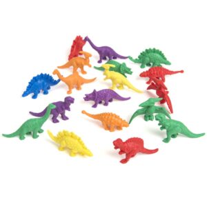 EDX Education - Counters - Dinosaur 6 Colours - 128pcs Polybag - Image 2