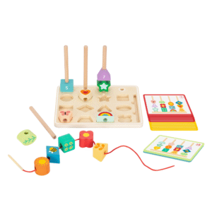 hi Pando - Wooden Sequencing Bead Game - 30pcs - Image 4