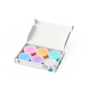 Hey Clay - Modelling Air-Dry Clay with Fun Interactive App - Drop, Violet, Fishka, Series Beasts, 6 cans - Image 4