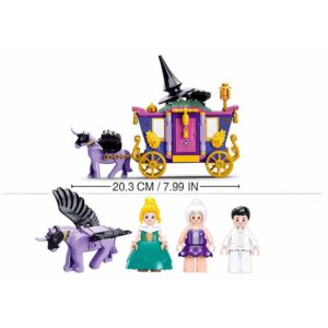 Sluban - Girls Dream - Magical Carriage - 287pcs - Image 4