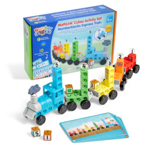 Hand2Mind - MathLink® Cubes Activity Set Numberblocks® Train - Image 1