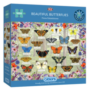 Gibsons - Beautiful Butterflies - Jigsaw Puzzle - 1000pcs - Image 5