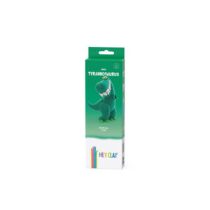 Hey Clay - Modelling Air-Dry Clay with Fun Interactive App - Tyrannosaurus, series Dinos, 3 cans - Image 5