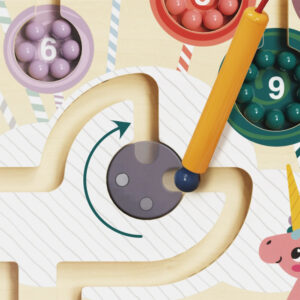TopBright - Wooden Magnetic Maze - Unicorn - Image 2