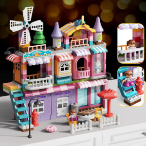Feelo - Building Block Set - Girls Villa - 216 Pieces