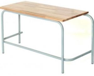 Lead Time - Saligna Double Table Grade 1-3, 100 x 45 x 57,5 H cm - Image 2