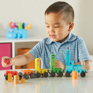 Hand2Mind - MathLink® Cubes Activity Set Numberblocks® Train - Image 2