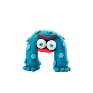 Hey Clay - Modelling Air-Dry Clay with Fun Interactive App - Muzon, Volcano, Bigfoot, Series Aliens, 6 cans - Image 3