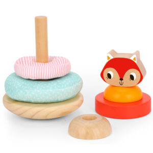 TookyToy - Fox Stacking Tower Activity Toy - Image 3