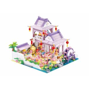Sluban - Girls Dream - A Tea House - 987pcs - Image 5