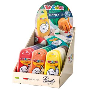 Toy Color - Ready Mix Paint - Superwashable - 9 Colours - 170ml Squeezy Bottle - 18pcs Display Pack - Image 1