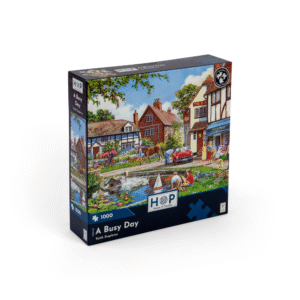 House of Puzzles - A Busy Day - 1000 Piece Jigsaw Puzzle - Image 1