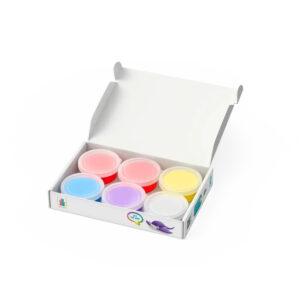 Hey Clay - Modelling Air-Dry Clay with Fun Interactive App - Shark, Octopus, Stingray, Series Ocean, 6 cans - Image 4